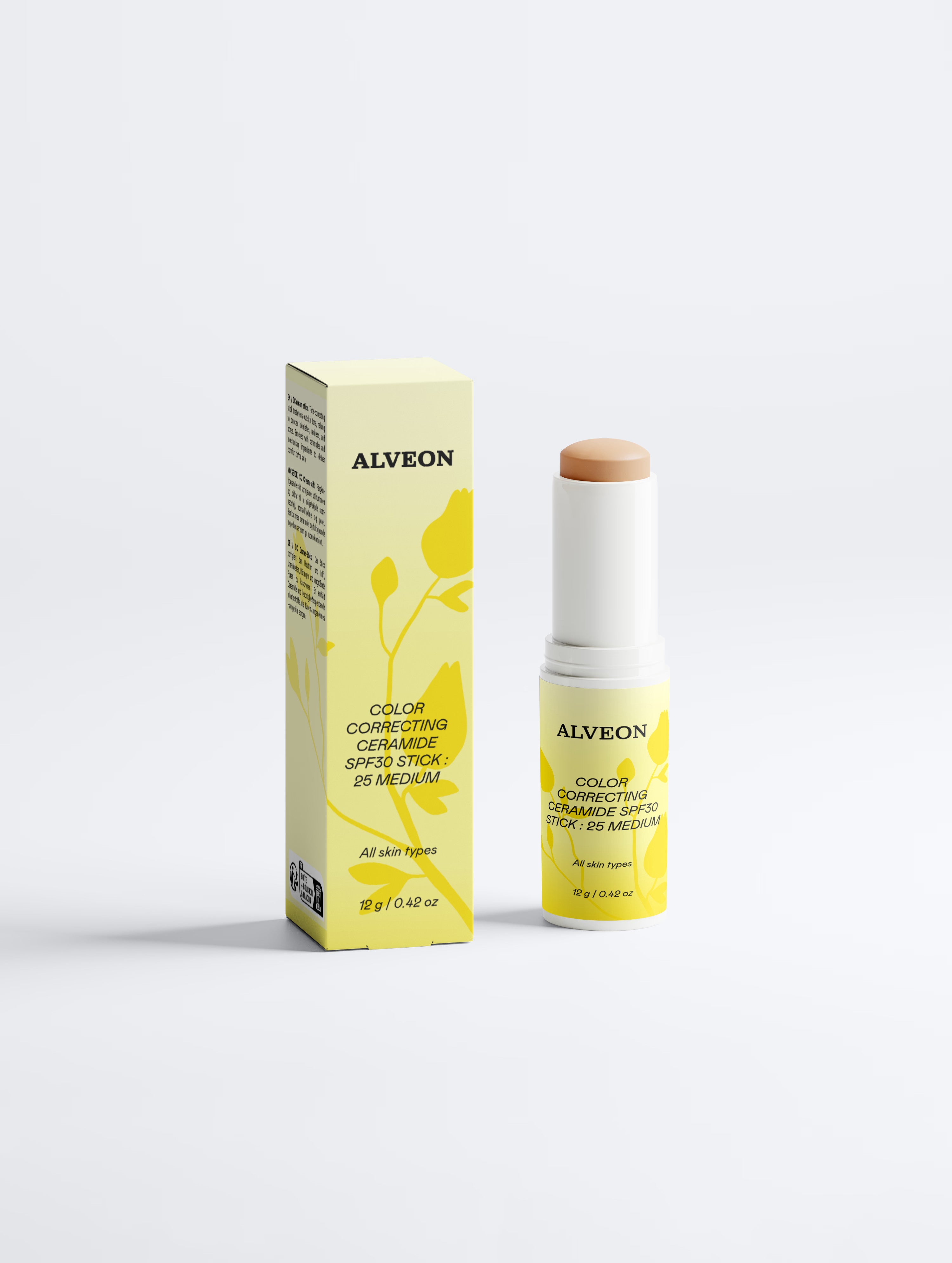 Color Correcting Ceramide SPF30 Stick : 25 MEDIUM