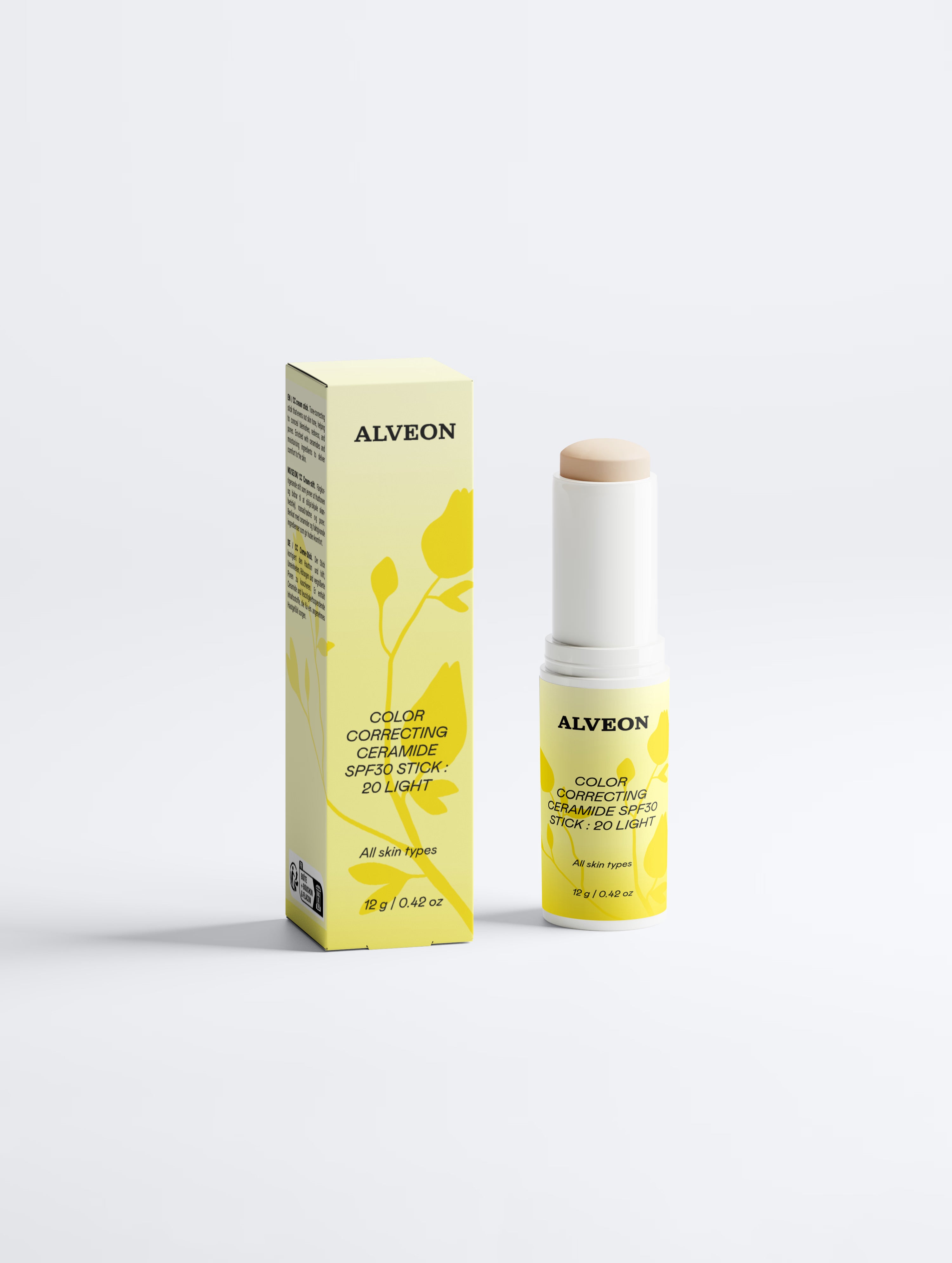 Color Correcting Ceramide SPF30 Stick : 20 LIGHT